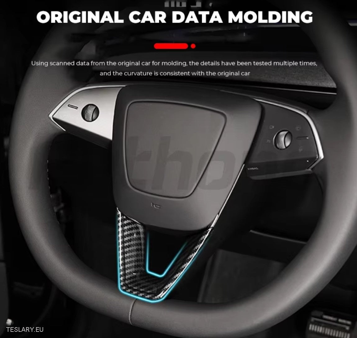 Tesla Model 3 Highland / Model Y Juniper Steering Wheel Decorative Trim