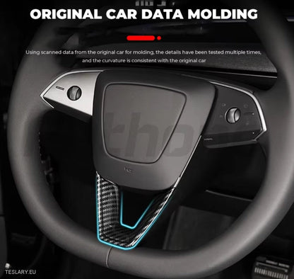 Tesla Model 3 Highland / Model Y Juniper Steering Wheel Decorative Trim