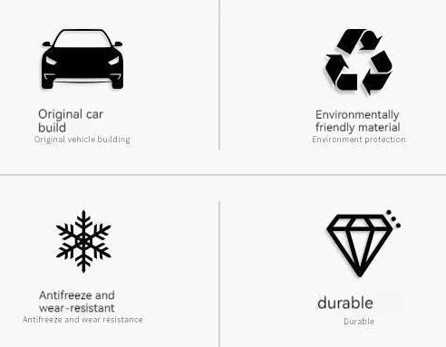 Tesla 3/Y Exterior Door Handles ( 4 PIECES ) -TESLARY.IE Tesla Shop Europe