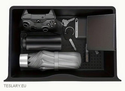 Tesla Model Y Front & Rear TPU Seat Tray Drawer Organisers