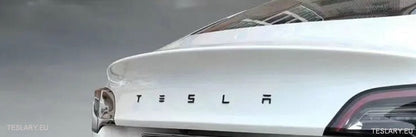 ABS 3D TESLA letter New Logo Style for your Tesla Model 3 Y S X - TESLARY Tesla Shop Accessories Europe Nederlands Ireland Deutschland Espana Alicante France Italia