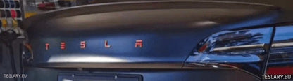 ABS 3D TESLA letter New Logo Style for your Tesla Model 3 Y S X - TESLARY Tesla Shop Accessories Europe Nederlands Ireland Deutschland Espana Alicante France Italia