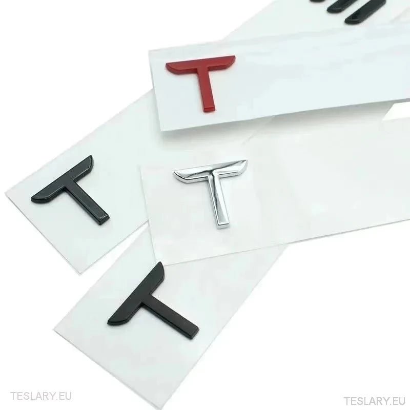 ABS 3D TESLA letter New Logo Style for your Tesla Model 3 Y S X - TESLARY Tesla Shop Accessories Europe Nederlands Ireland Deutschland Espana Alicante France Italia