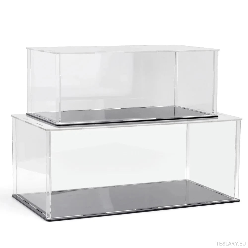 Acrylic Display Case for 1/24 & 1/32 Scale Model Cars - TESLARY Tesla Shop Accessories Europe Nederlands Ireland Deutschland Espana Alicante France Italia