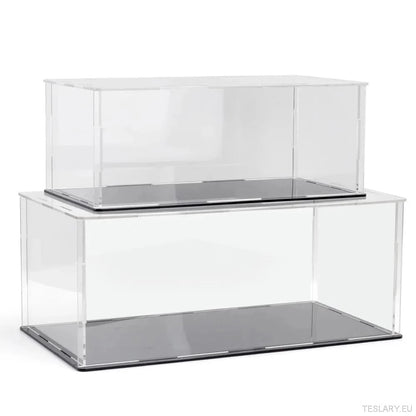 Acrylic Display Case for 1/24 & 1/32 Scale Model Cars - TESLARY Tesla Shop Accessories Europe Nederlands Ireland Deutschland Espana Alicante France Italia