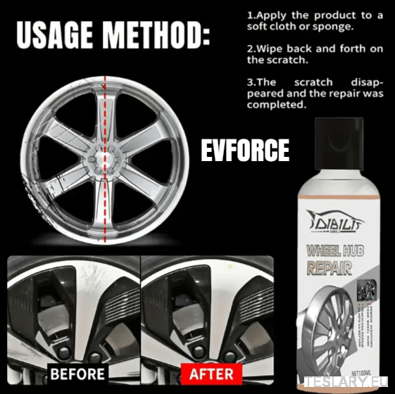 Alloy Wheel Restoration & Care Solution for Tesla , BYD , MG and Other EVs - TESLARY Tesla Shop Accessories Europe Nederlands Dublin Cork Ireland Deutschland Espana Alicante France Italia