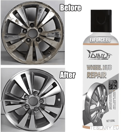 Alloy Wheel Restoration & Care Solution for Tesla , BYD , MG and Other EVs - TESLARY Tesla Shop Accessories Europe Nederlands Dublin Cork Ireland Deutschland Espana Alicante France Italia