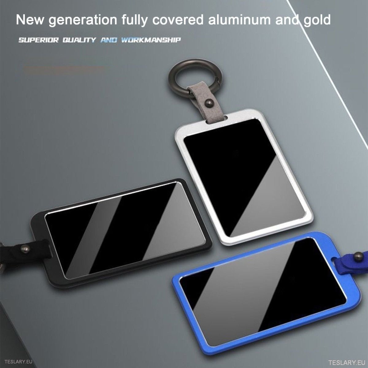 Aluminium Alloy Key Case Cover for Tesla 3/Y RFID Key Cards - TESLARY Tesla Shop Accessories Europe Nederlands Ireland Deutschland Espana Alicante France Italia