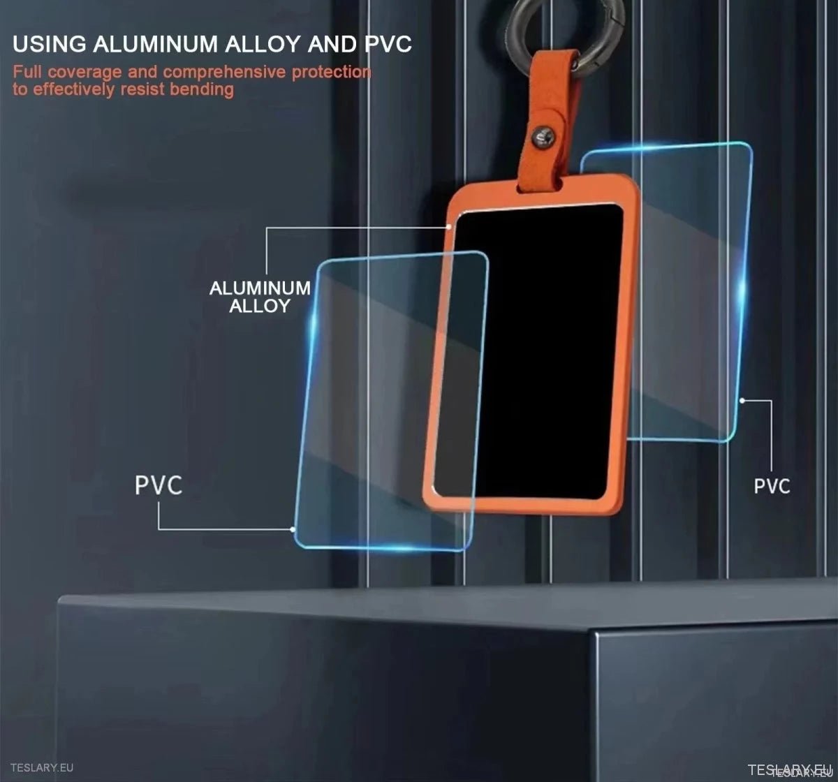 Aluminium Alloy Key Case Cover for Tesla 3/Y RFID Key Cards - TESLARY Tesla Shop Accessories Europe Nederlands Ireland Deutschland Espana Alicante France Italia