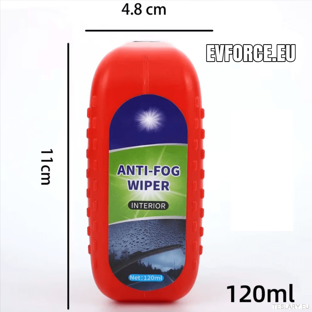 Anti Fogging Brush Windscreen Agent 120ml for Tesla , BYD , MG & Other EVs - TESLARY Tesla Shop Accessories Europe Nederlands Dublin Cork Ireland Deutschland Espana Alicante France Italia