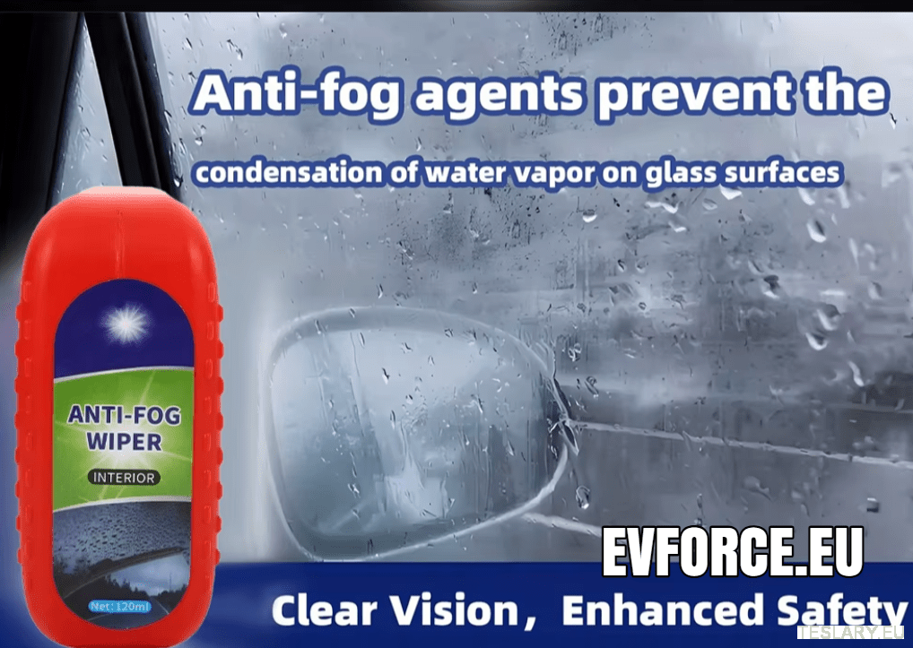 Anti Fogging Brush Windscreen Agent 120ml for Tesla , BYD , MG & Other EVs - TESLARY Tesla Shop Accessories Europe Nederlands Dublin Cork Ireland Deutschland Espana Alicante France Italia