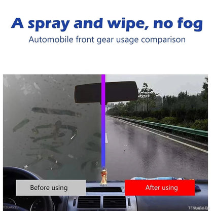 Anti Fogging Glass Spray 100ml For EVs Including Tesla , BYD , Kia , MG & More - TESLARY Tesla Shop Accessories Europe Nederlands Ireland Deutschland Espana Alicante France Italia