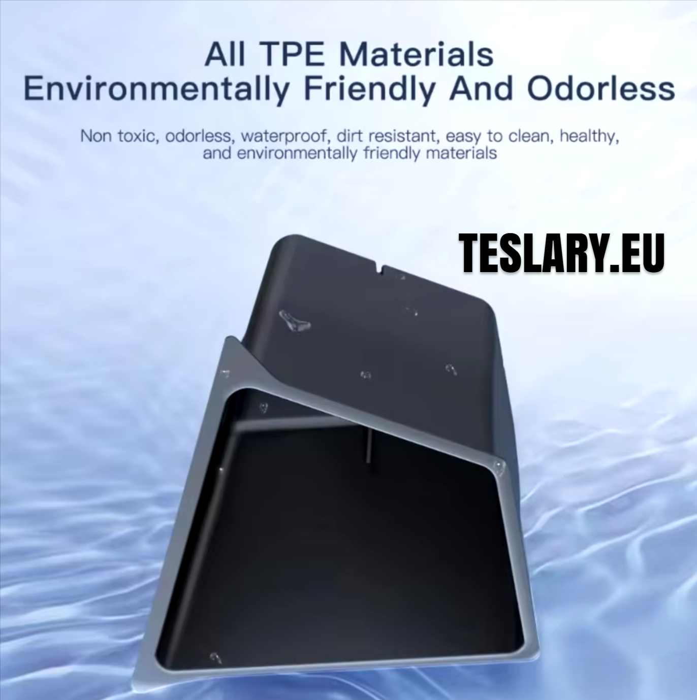 Tesla Model Y Trunk Organiser Side Pockets with Lids ( 2 )