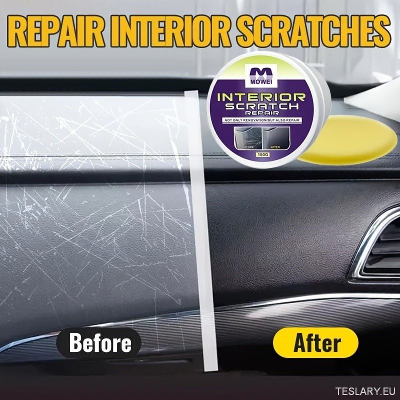 Car Interior Renewal Cream - Scratch Remover & Plastic Repair for Dashboards, Trim & Bumpers - TESLARY Tesla Shop Accessories Europe Nederlands Ireland Deutschland Espana Alicante France Italia