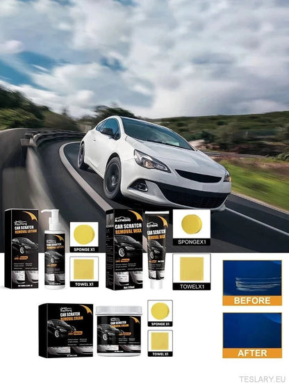 Car Paint Care Scratch Removal Lotion Paint Care Kit Repair Polishing for Tesla and other EVs - TESLARY Tesla Shop Accessories Europe Nederlands Dublin Cork Ireland Deutschland Espana Alicante France Italia