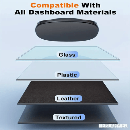 Car Phone Holder Multi - Function - Anti Slip Silicone Dash Phone Holder - TESLARY Tesla Shop Accessories Europe Nederlands Dublin Cork Ireland Deutschland Espana Alicante France Italia