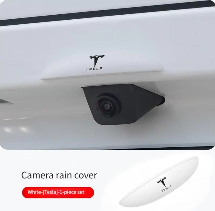Car Rear Camera Rain Cover ABS Waterproof Rear View Camera Shield for your Tesla Model 3 / Y with Logo - TESLARY Tesla Shop Accessories Europe Nederlands Dublin Cork Ireland Deutschland Espana Alicante France Italia