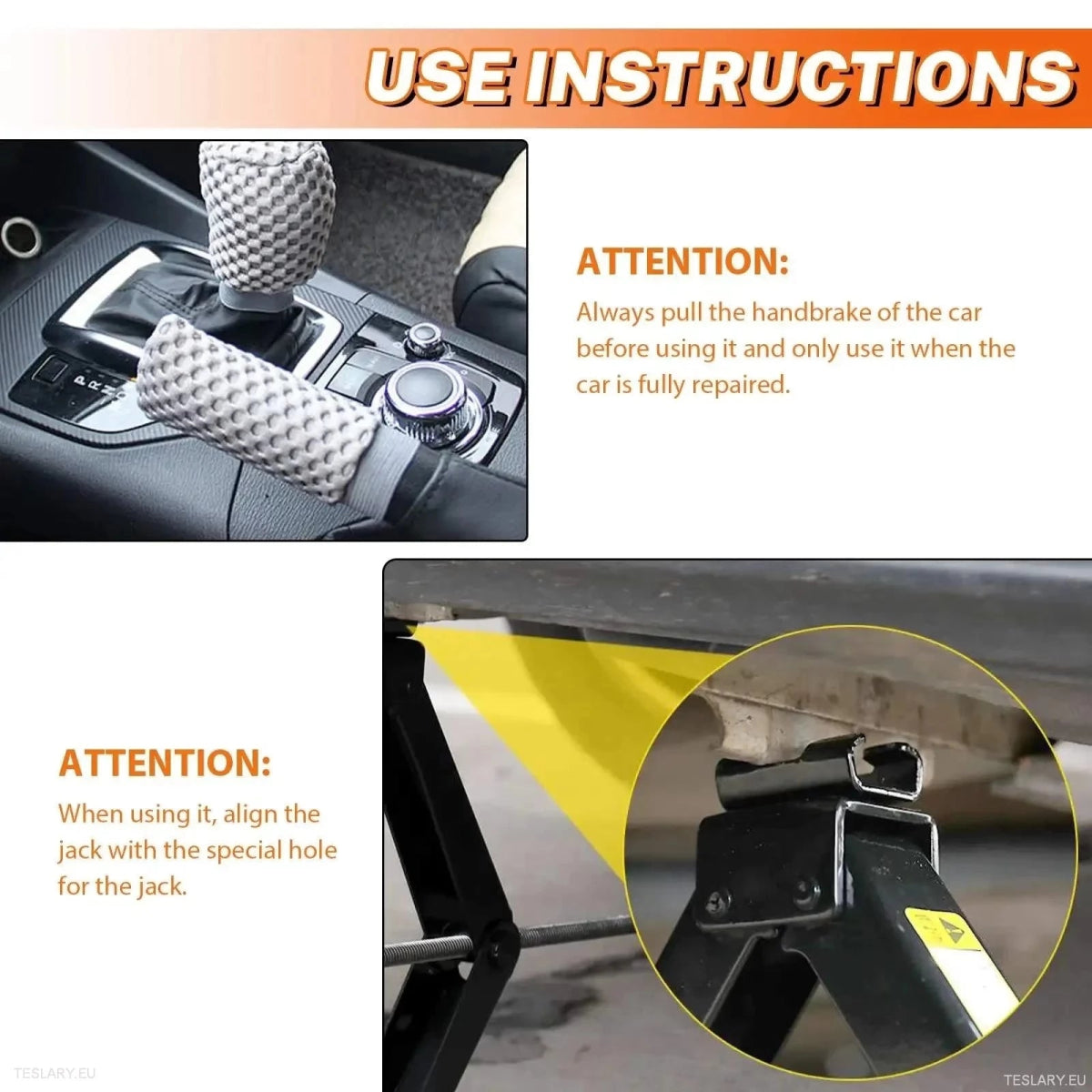 Car Wheel Jack with Ratchet Wrench - TESLARY Tesla Shop Accessories Europe Nederlands Ireland Deutschland Espana Alicante France Italia