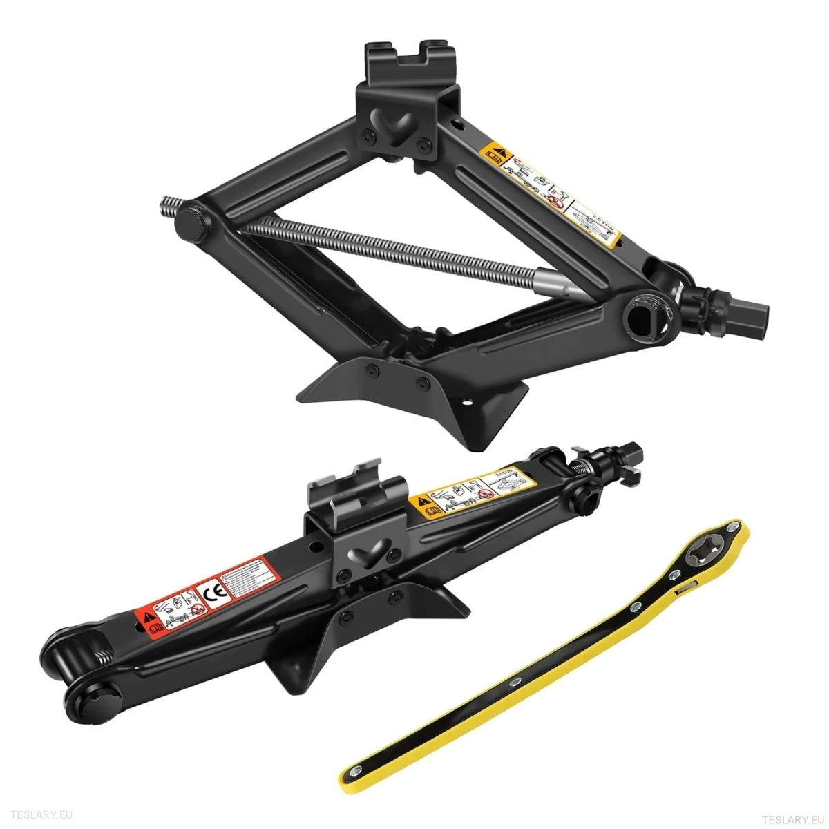Car Wheel Jack with Ratchet Wrench - TESLARY Tesla Shop Accessories Europe Nederlands Ireland Deutschland Espana Alicante France Italia