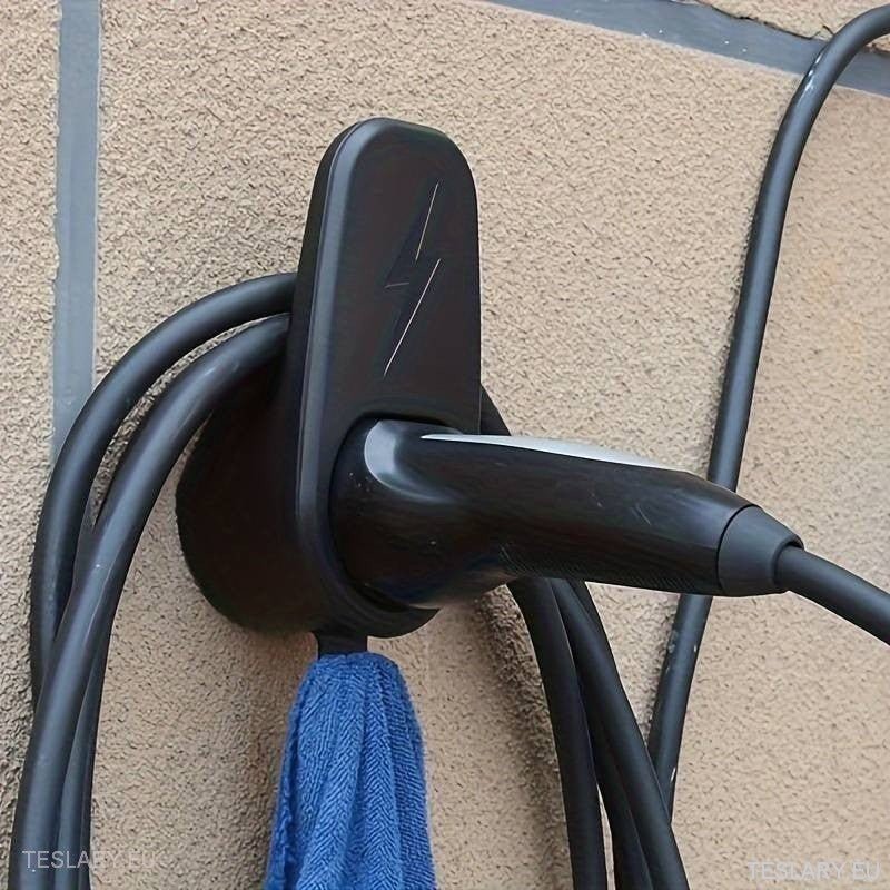 CCS Charger Gun & Cable Holder for Tesla S , 3 , X & Y ( EU VERSION ) - TESLARY Tesla Shop Accessories Europe Nederlands Ireland Deutschland Espana Alicante France Italia
