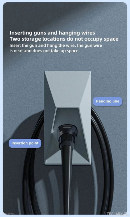 CCS Charger Gun Holder for Tesla S , 3 , X & Y - TESLARY Tesla Shop Accessories Europe Nederlands Ireland Deutschland Espana Alicante France Italia