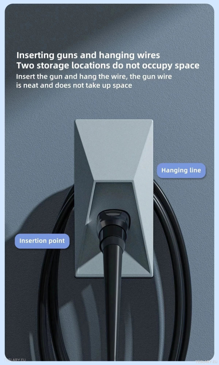 CCS Charger Gun Holder for Tesla S , 3 , X & Y - TESLARY Tesla Shop Accessories Europe Nederlands Ireland Deutschland Espana Alicante France Italia