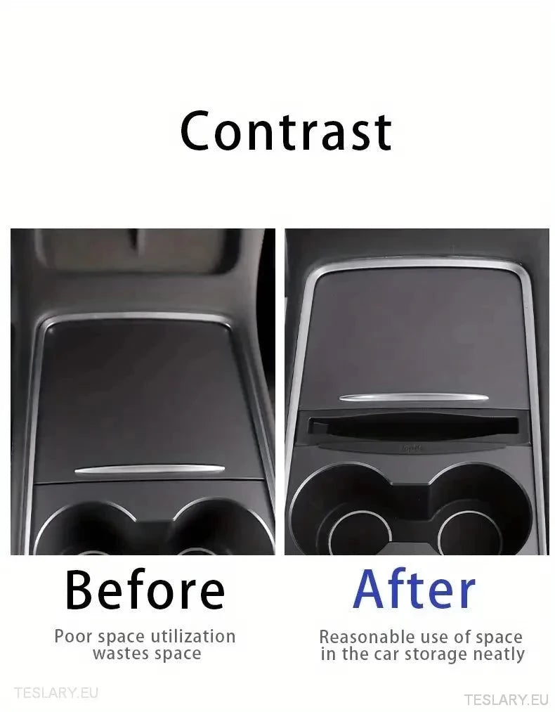 Centre Console Organiser & Phone Holder for Tesla Model 3 / Y - TESLARY Tesla Shop Accessories Europe Nederlands Ireland Deutschland Espana Alicante France Italia