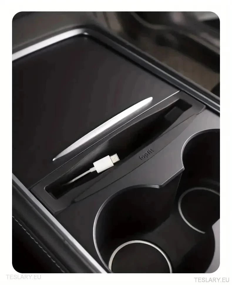 Centre Console Organiser & Phone Holder for Tesla Model 3 / Y - TESLARY Tesla Shop Accessories Europe Nederlands Ireland Deutschland Espana Alicante France Italia