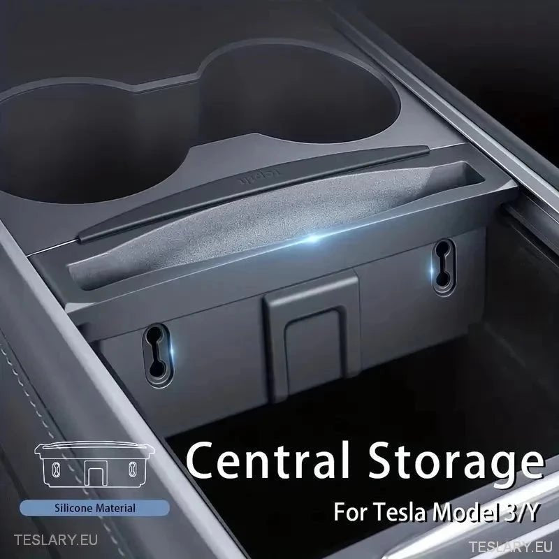 Centre Console Organiser & Phone Holder for Tesla Model 3 / Y - TESLARY Tesla Shop Accessories Europe Nederlands Ireland Deutschland Espana Alicante France Italia