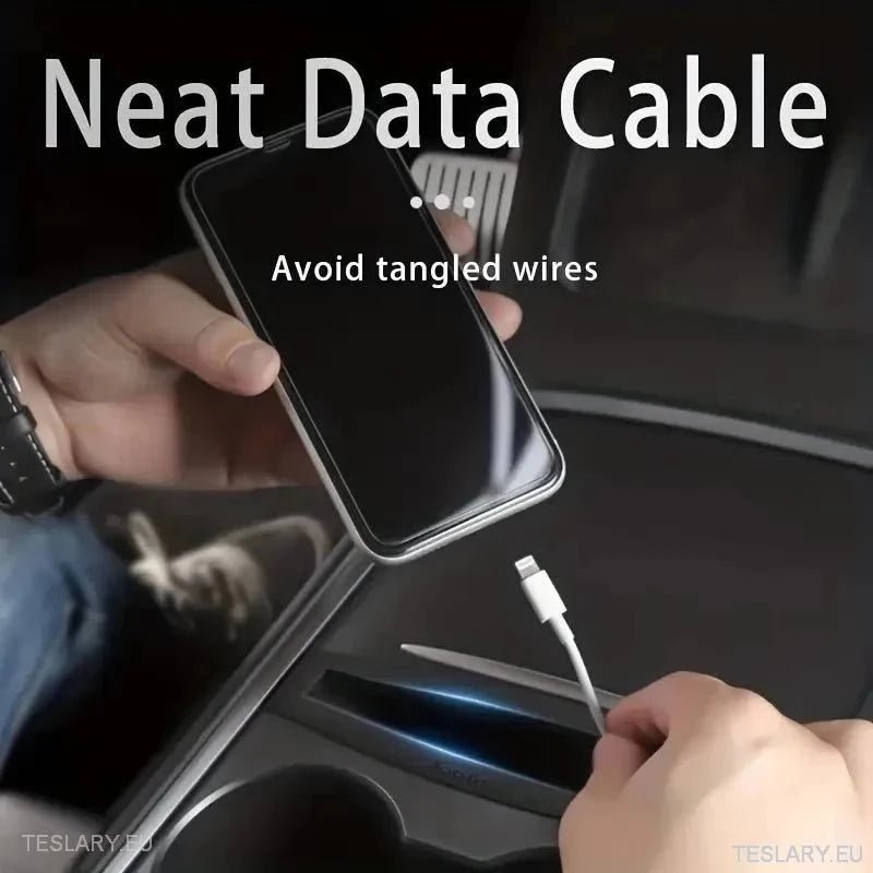 Centre Console Organiser & Phone Holder for Tesla Model 3 / Y - TESLARY Tesla Shop Accessories Europe Nederlands Ireland Deutschland Espana Alicante France Italia