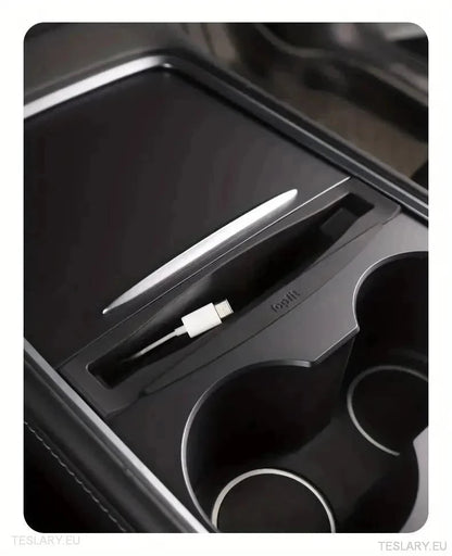 Centre Console Organiser & Phone Holder for Tesla Model 3 / Y - TESLARY Tesla Shop Accessories Europe Nederlands Ireland Deutschland Espana Alicante France Italia