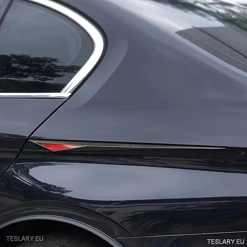 Chrome Plated Trim Accents for Side or Bonnet - TESLARY Tesla Shop Accessories Europe Nederlands Ireland Deutschland Espana Alicante France Italia
