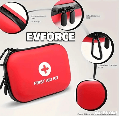 Compact Emergency First Aid Kit ( 91 PIeces ) for your Tesla , BYD , MG or Other EV - TESLARY Tesla Shop Accessories Europe Nederlands Dublin Cork Ireland Deutschland Espana Alicante France Italia