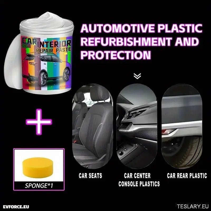 Complete Car Interior Restoration Paste Kit Suitable for all TESLA , BYD , MG , KIA and other EVs - TESLARY Tesla Shop Accessories Europe Nederlands Ireland Deutschland Espana Alicante France Italia