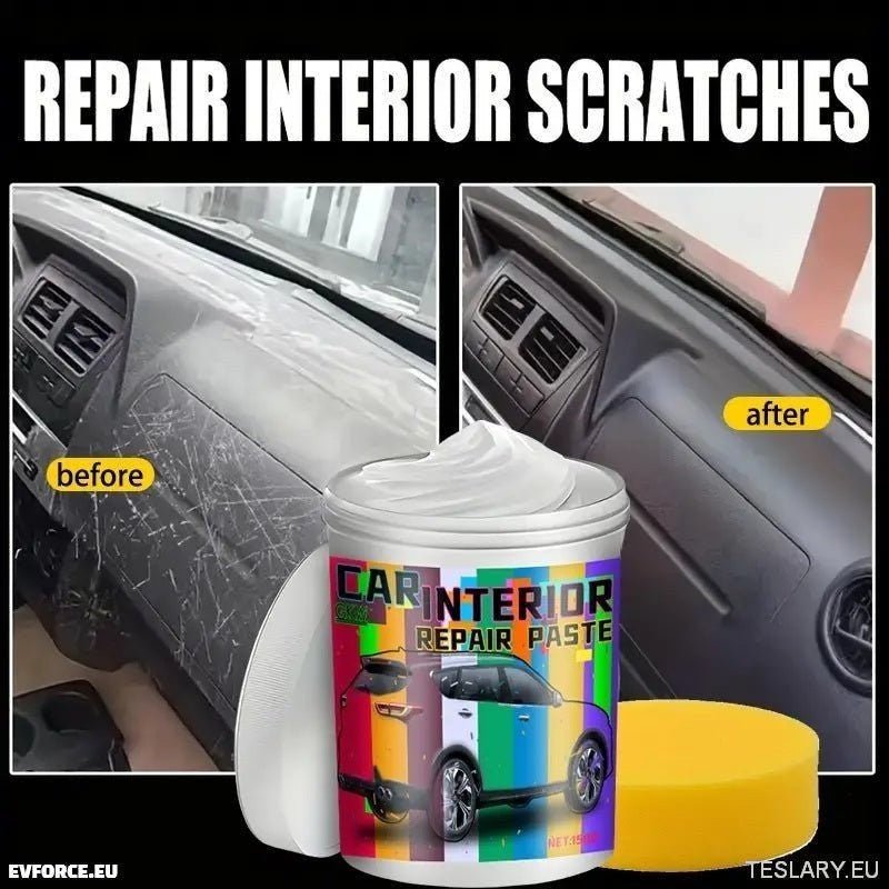 Complete Car Interior Restoration Paste Kit Suitable for all TESLA , BYD , MG , KIA and other EVs - TESLARY Tesla Shop Accessories Europe Nederlands Ireland Deutschland Espana Alicante France Italia