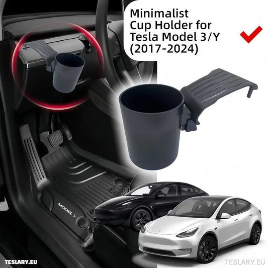 Dashboard Cup Holder for Tesla Model 3 / Y - TESLARY Tesla Shop Accessories Europe Nederlands Ireland Deutschland Espana Alicante France Italia