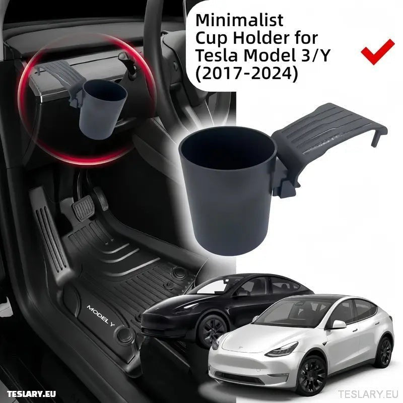Dashboard Cup Holder for Tesla Model 3 / Y - TESLARY Tesla Shop Accessories Europe Nederlands Ireland Deutschland Espana Alicante France Italia
