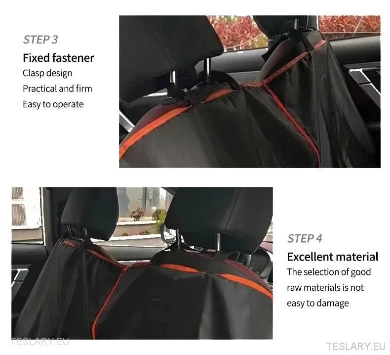 Dog Car Seat Cover for Back Seat Suitable for Tesla 3 , Y & S - TESLARY Tesla Shop Accessories Europe Nederlands Ireland Deutschland Espana Alicante France Italia