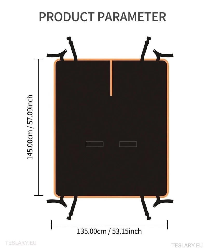 Dog Car Seat Cover for Back Seat Suitable for Tesla 3 , Y & S - TESLARY Tesla Shop Accessories Europe Nederlands Ireland Deutschland Espana Alicante France Italia