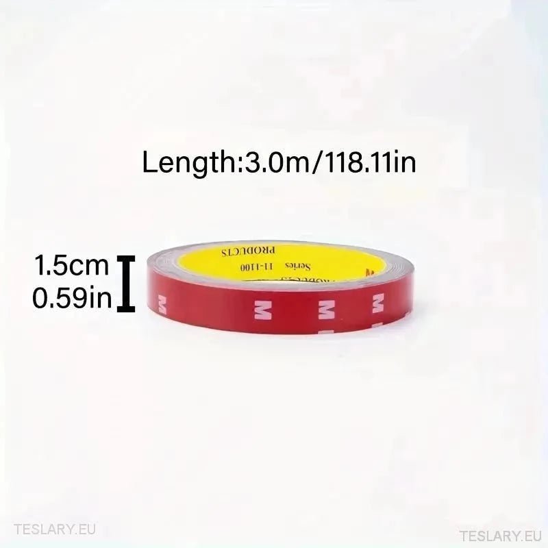 Double Sided Automotive Tape for your Tesla - TESLARY Tesla Shop Accessories Europe Nederlands Ireland Deutschland Espana Alicante France Italia