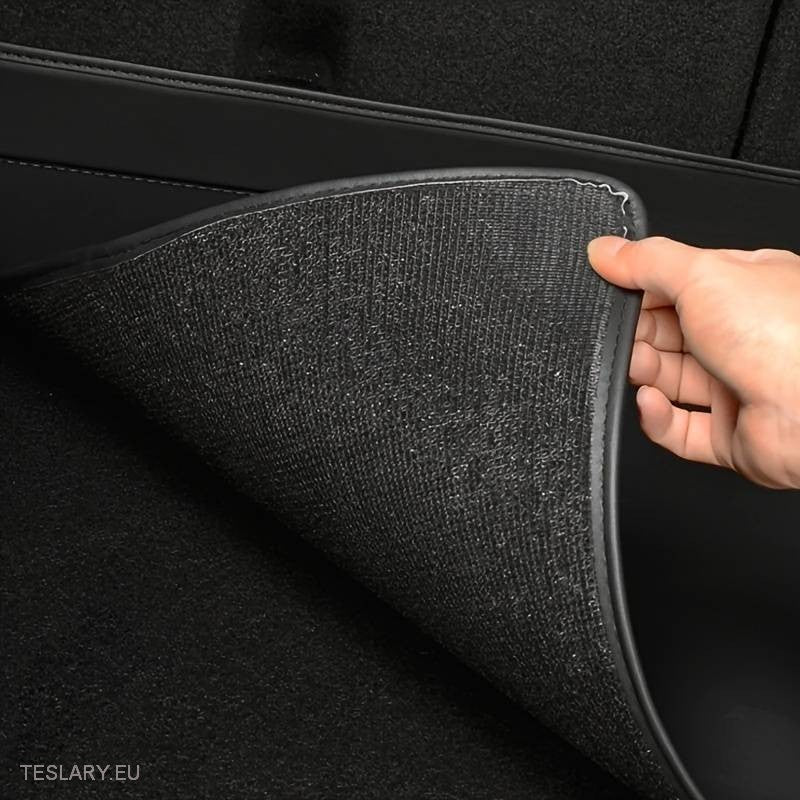 Tesla Model Y / 3 PU Leather Trunk Mats / Cargo Liners - Tesla Shop Europe - TESLARY.IE Ireland - France boutique- Deutschland Geschäft- España comercio - Nederland winkel- TESLARY.IE