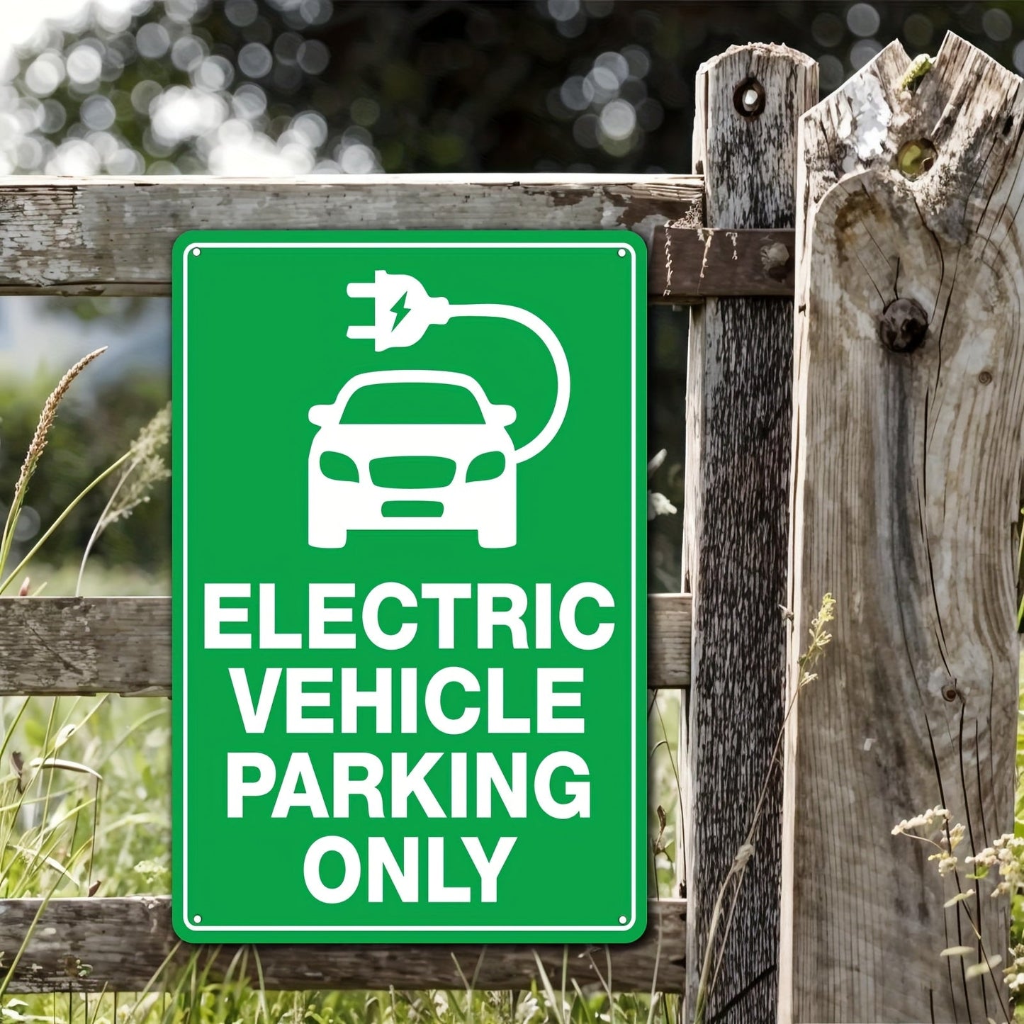 ELECTRIC VEHICLE PARKING ONLY SIGN TESLARY.EU EUROPE IRELAND TESLA