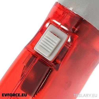 Emergency Portable Hand Crank Flashlight - Ideal for Car Emergency Kit - TESLARY Tesla Shop Accessories Europe Nederlands Ireland Deutschland Espana Alicante France Italia