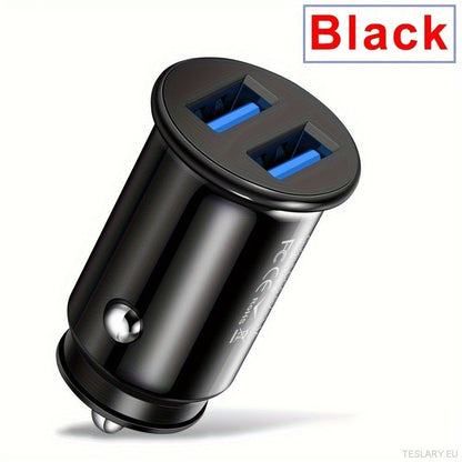 Evforce Mini USB Car Charger 2 Ports Car Phone Fast Charger Charging Adapter - TESLARY Tesla Shop Accessories Europe Nederlands Ireland Deutschland Espana Alicante France Italia