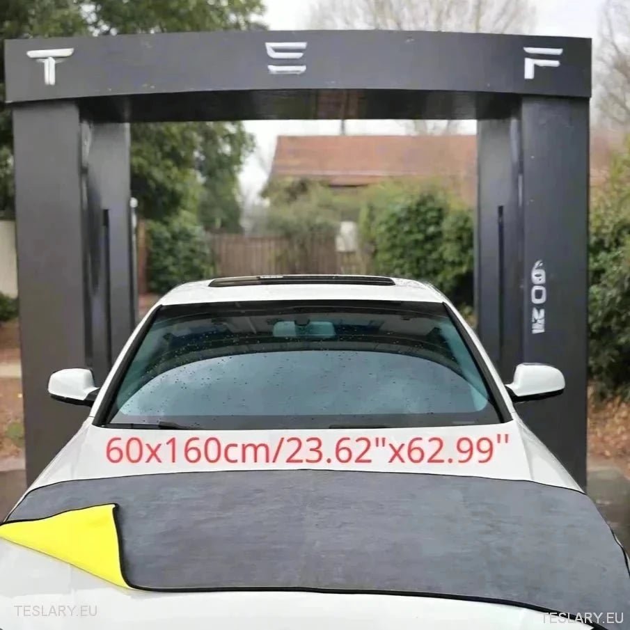 Extra Large MicroFiber Drying Towel for Tesla 3, Y , S and X - TESLARY Tesla Shop Accessories Europe Nederlands Ireland Deutschland Espana Alicante France Italia