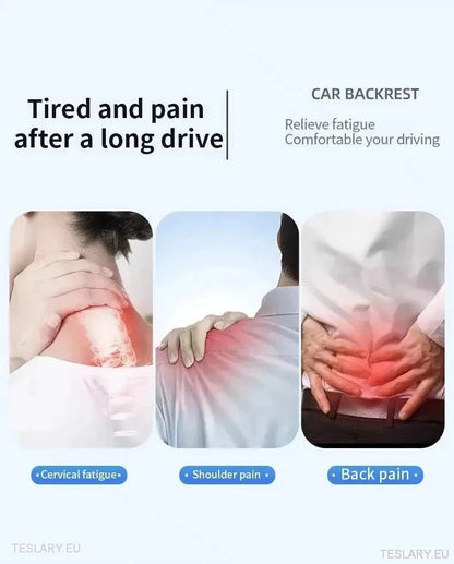 Extra Large PU Leather Headrest Pillow Suitable for Tesla Model 3 / Y - TESLARY Tesla Shop Accessories Europe Nederlands Dublin Cork Ireland Deutschland Espana Alicante France Italia