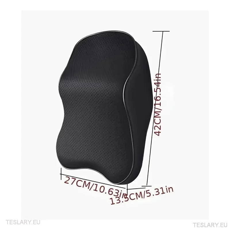 Extra Large PU Leather Headrest Pillow Suitable for Tesla Model 3 / Y - TESLARY Tesla Shop Accessories Europe Nederlands Dublin Cork Ireland Deutschland Espana Alicante France Italia