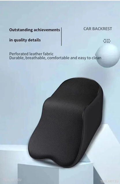 Extra Large PU Leather Headrest Pillow Suitable for Tesla Model 3 / Y - TESLARY Tesla Shop Accessories Europe Nederlands Ireland Deutschland Espana Alicante France Italia