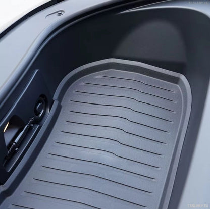 Front & Rear TPE Storage Mats for Tesla Model 3 Highland ( 2 ) - TESLARY Tesla Shop Accessories Europe Nederlands Dublin Cork Ireland Deutschland Espana Alicante France Italia