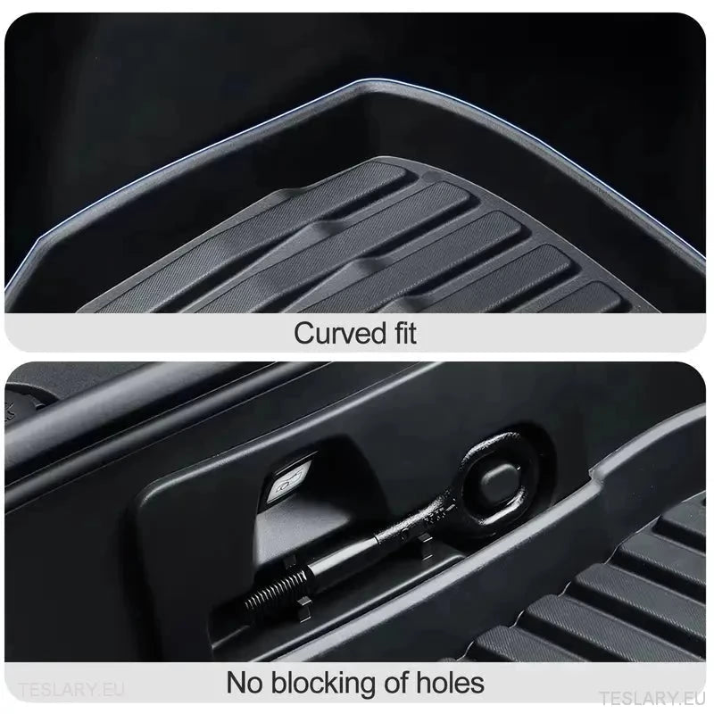 Front & Rear TPE Storage Mats for Tesla Model 3 Highland ( 2 ) - TESLARY Tesla Shop Accessories Europe Nederlands Ireland Deutschland Espana Alicante France Italia